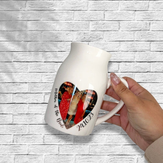 Photo Milk Jug Vase