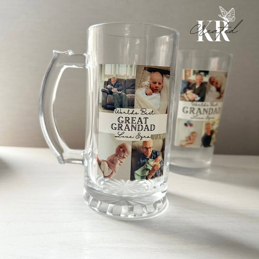 Personalised Beer Glass/Pint Glass