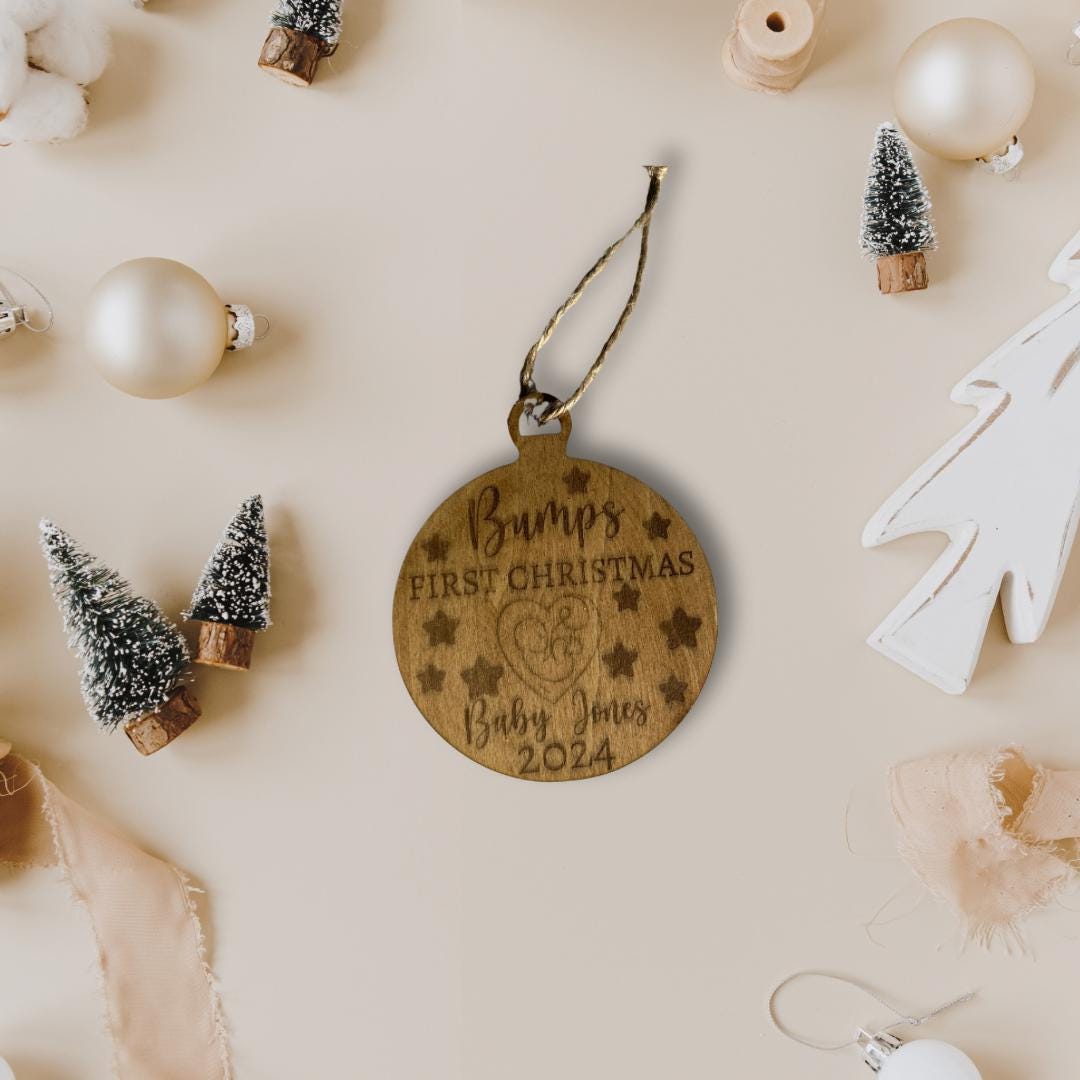Pregnancy Christmas bauble