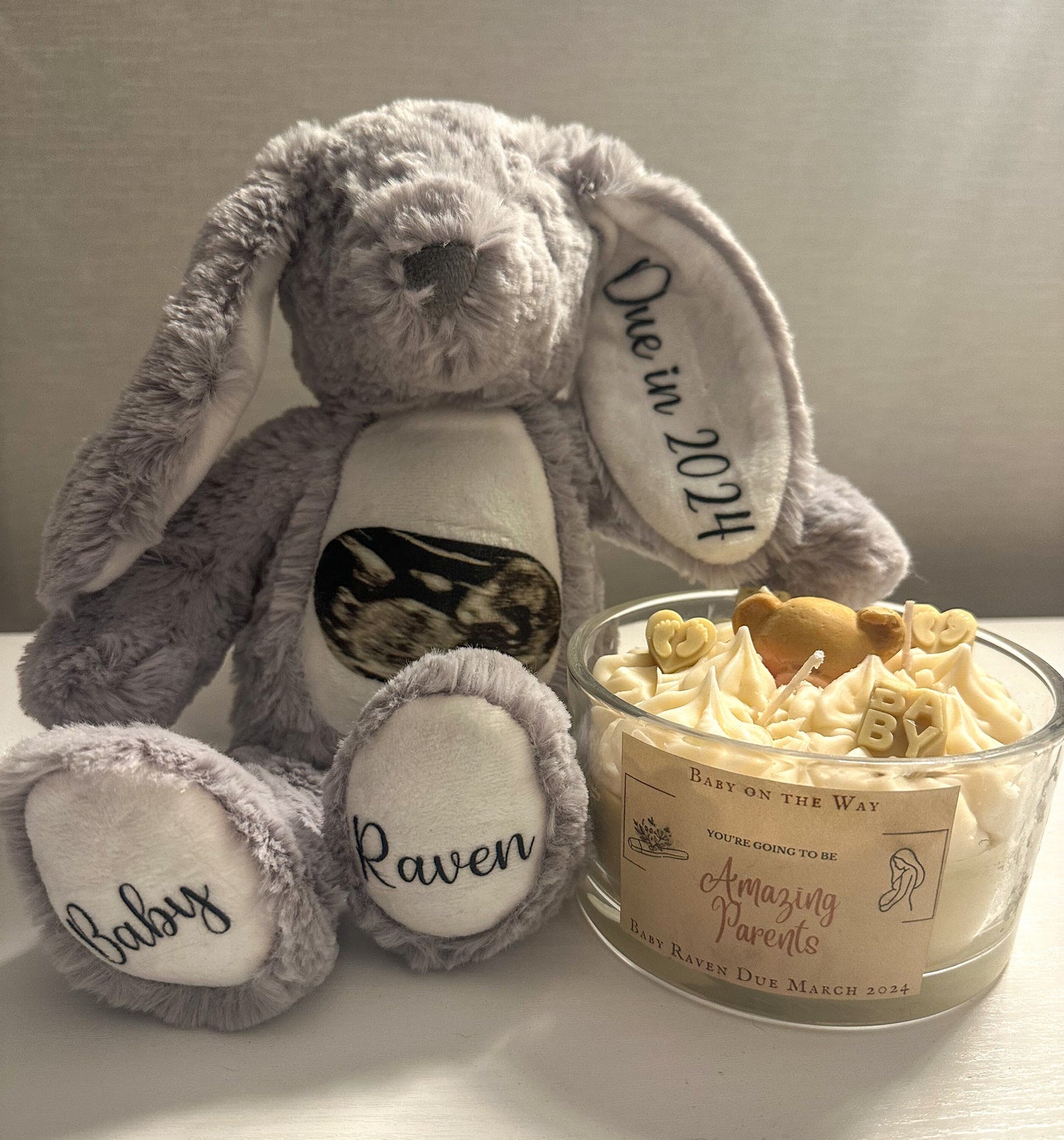 Personalised pregnancy scan Teddy