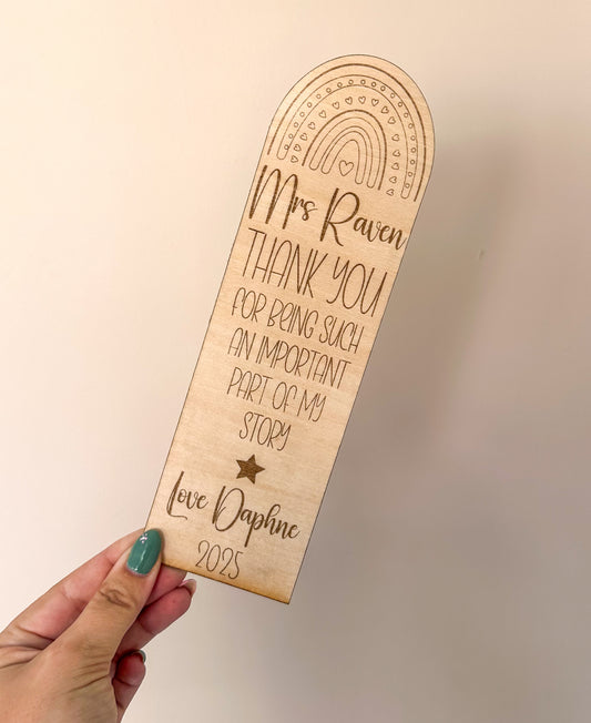 Personalised Bookmark