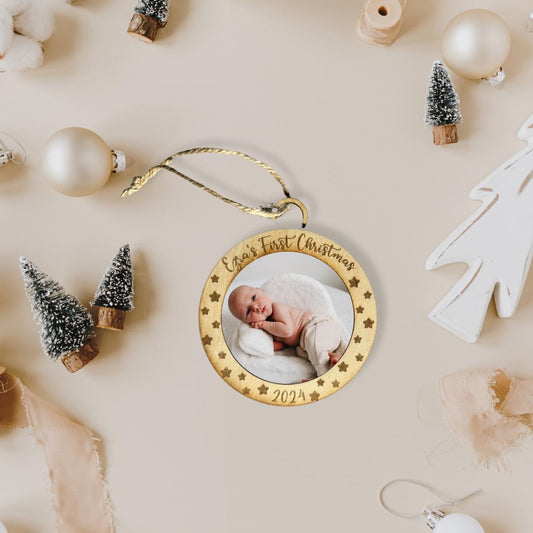 Baby’s first Christmas bauble