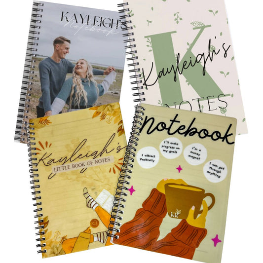 Custom Personalised Notebooks